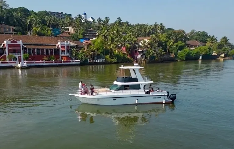 Ocean Grace Ralston yacht cruising in Goa