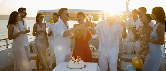 Birthday Parties on Yacht in Goa