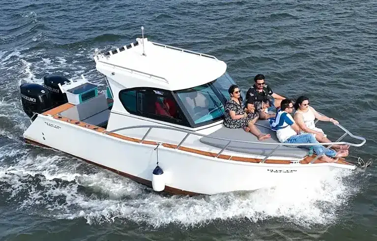 Private Yacht Rent In Goa Golden Finn 1