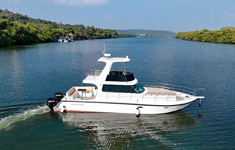 Ocean Grace Ralston yacht cruising in Goa