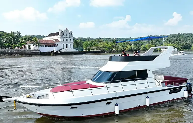 Pearl Harmony Yacht in Mandovi Goa