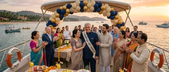 Retirement Parties on a Yacht in Goa – Celebrate a New Beginning in Luxury